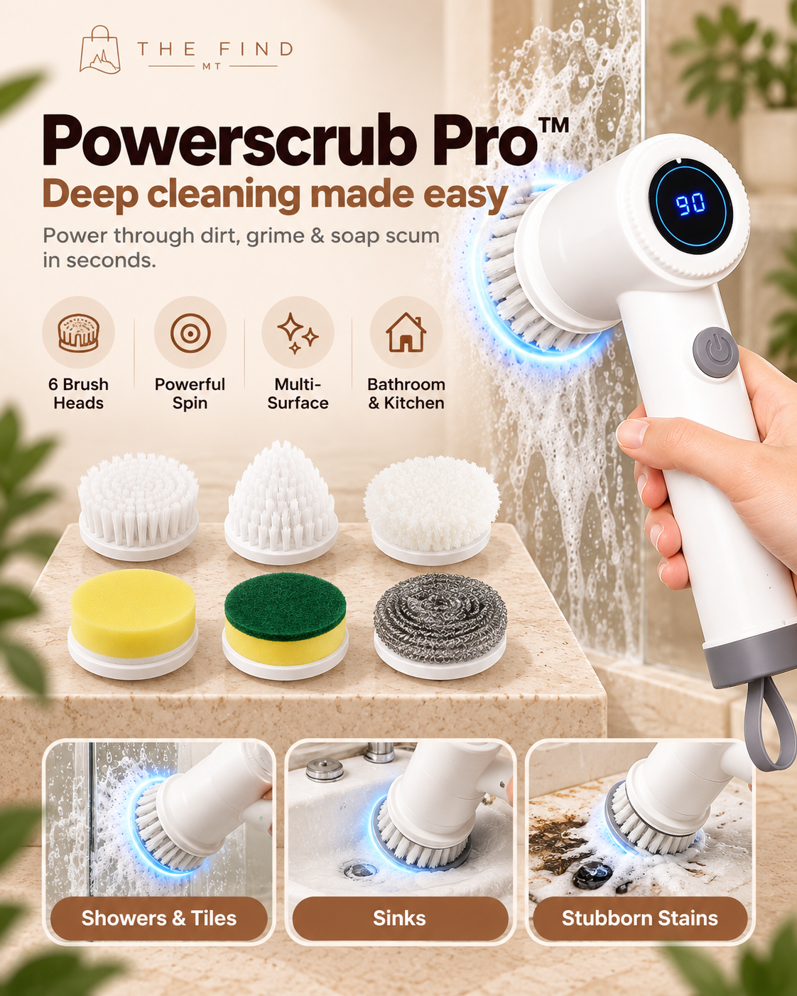 The Find™ PowerScrub Pro